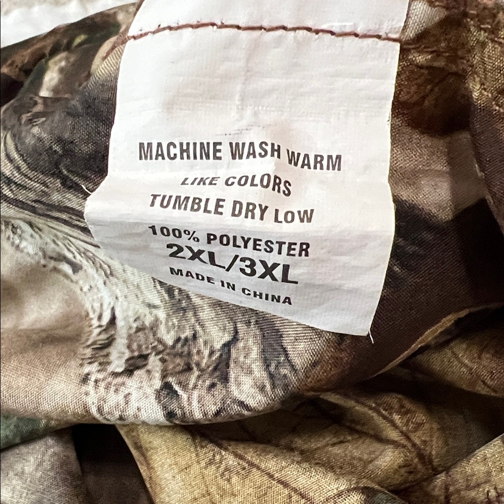 RedHead Camouflage  Apparel Zipper Jacket Elastic Pants Lightweight 2XL/3XL - Picture 8 of 9